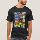 Search for forklift certified tshirts Flag