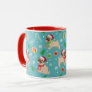 Search for christmas pug mugs Dogs