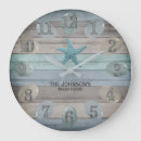 Search for driftwood wood clocks Starfish