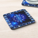Search for astrological coasters Blue