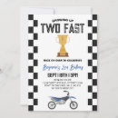 Search for motorcycle birthday invitations Vintage