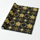 Search for black floral print wrapping paper Elegant