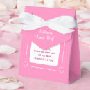 Search for new baby girl favour boxes Thank you