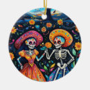 Search for sugar skull christmas tree decorations Illustration