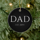 Search for established christmas tree decorations New dad