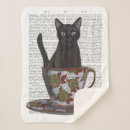 Search for black cat blankets Steampunk