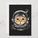 Search for space cat invitations Moon