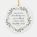 Search for bible verse christmas tree decorations Christian