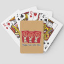 Search for chinese new year playing cards Lucky