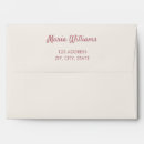 Search for ivory envelopes Return address