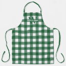Search for green plaid aprons Country