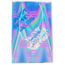 Search for iridescent gift bags Birthday