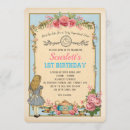 Search for vintage tea birthday invitations Mad hatter