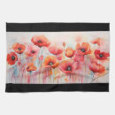 Search for red poppy tea towels Nature