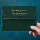 Search for dark green envelopes Elegant