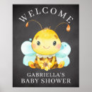 Search for bee baby shower posters Sunflower
