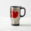 Search for i love canada mugs Red