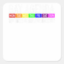 Search for agenda stickers Rainbow