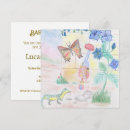 Search for artwork square invitations Butterfly