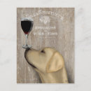 Search for dog postcards Dogs and wine