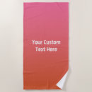 Search for orange beach towels Gradient