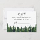 Search for trees rsvp cards Woodland