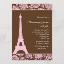 Search for chocolate bridal shower invitations French
