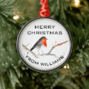 Search for robin christmas tree decorations Winter