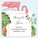 Search for flamingo wedding stickers Summer