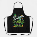 Search for saint patricks aprons Leprechaun
