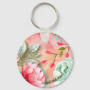 Search for watercolor flowers key rings Beautiful