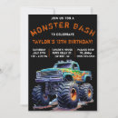 Search for orange monster invitations Watercolor