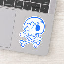 Search for blue skull stickers Cute