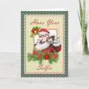 Search for selfie christmas cards Santa