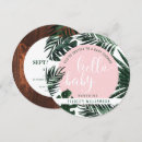 Search for palm trees baby shower invitations Flamingo