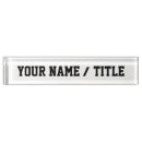 Search for coach name plates Desk