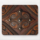 Search for tooled leather mouse mats Western