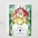 Search for cute chick invitations Watercolor