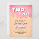 Search for heres the scoop birthday invitations Two sweet