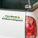 Search for intelligence bumper stickers Artificial