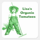 Search for organic farming stickers Vintage