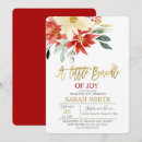 Search for joy christmas invitations Watercolor