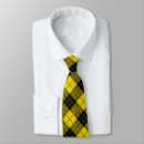 Search for black yellow plaid ties Gingham