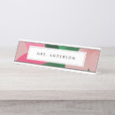 Search for floral name plates Green