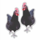 Search for black chicken stickers Bird