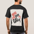 Search for who is john galt tshirts Shrugged