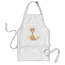 Search for cute giraffe aprons Watercolor