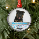 Search for german shepherd christmas tree decorations Blue