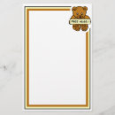 Search for cute stationery paper Bear