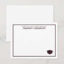 Search for cap horizontal note cards Graduate